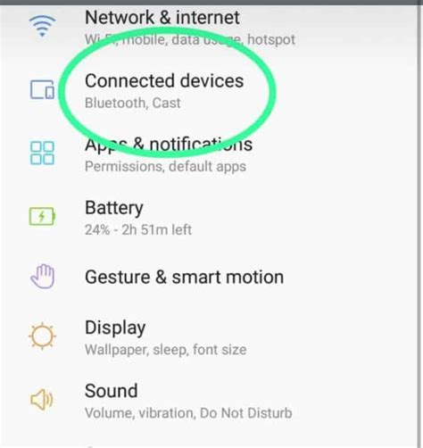 How do I change USB settings on Android?