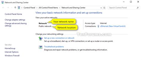 How do I change Windows Defender to private network?