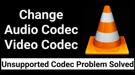 How do I change audio codec?