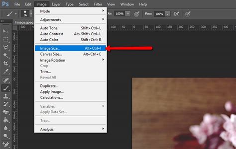 How do I change cache settings in Photoshop?