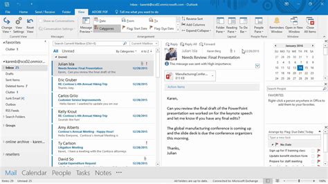 How do I change from Outlook to Exchange?