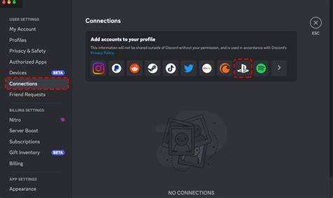 How do I change my Discord to PS5?
