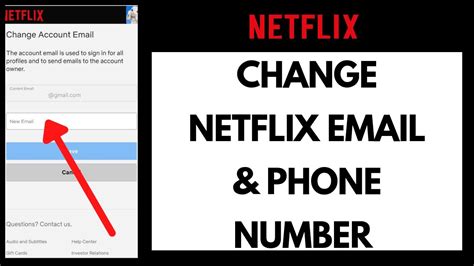 How do I change my Netflix email without old email?