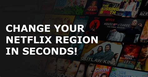 How do I change my Netflix region when traveling?