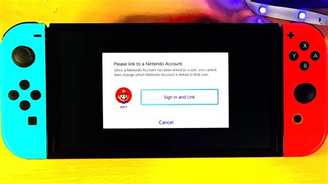 How do I change my Nintendo Account on Switch?