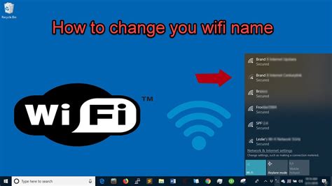 How do I change my Wi-Fi name?