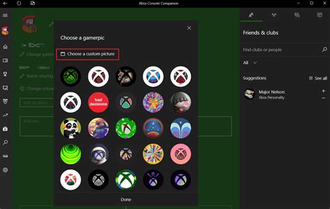 How do I change my avatar on Xbox One?