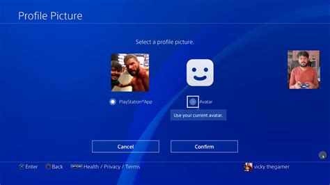 How do I change my default profile on PS4?
