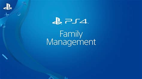 How do I change my family manager to a child on PS4?