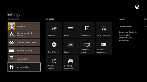 How do I change my home Xbox to game sharing?