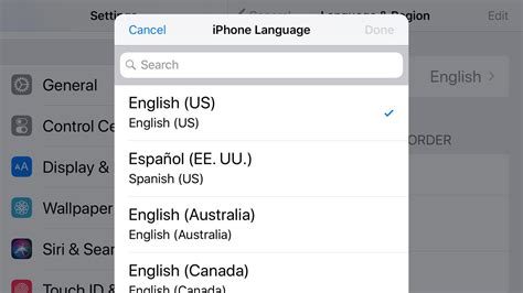 How do I change my iPhone language to Russian?