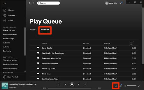 How do I change my listening history on Spotify?