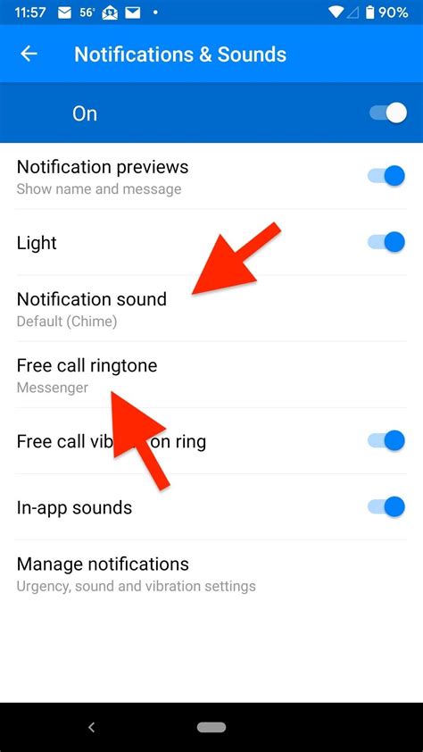 How do I change my notification sound tone?
