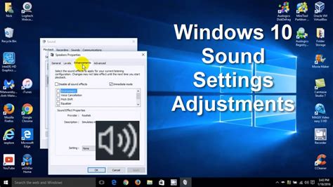 How do I change the Sound EQ in Windows 10?