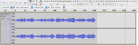How do I change the interface in Audacity?