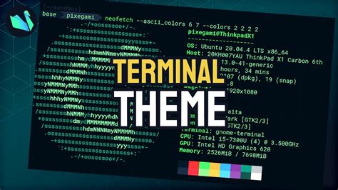 How do I change the theme of my Ubuntu terminal?
