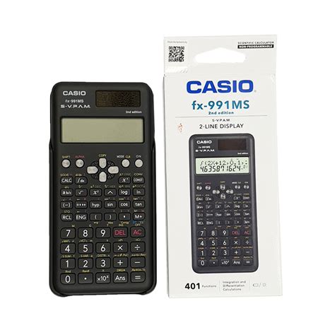 How do I charge my Casio FX-991MS calculator?