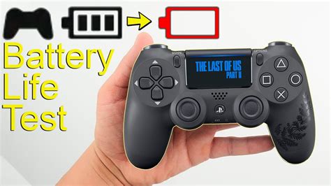 How do I check my PS4 controller battery?