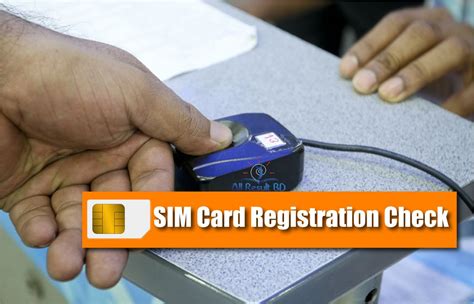 How do I check my SIM registration details?