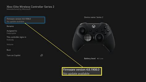 How do I check my Xbox firmware version?