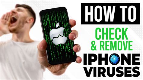 How do I check my iPhone for malware?