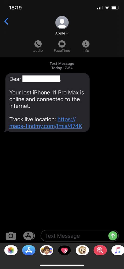 How do I check my iPhone for phishing?