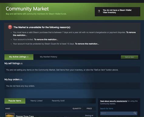How do I check my trade restrictions on Steam?