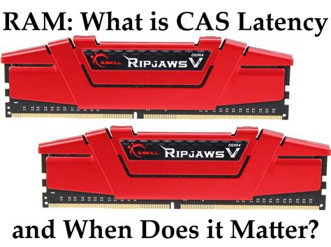 How do I choose RAM CAS latency?