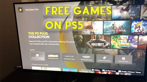 How do I claim free games on PS5?