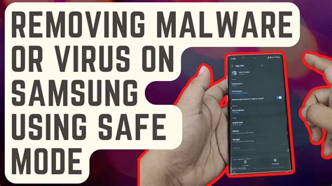 How do I clean my Samsung phone from viruses?