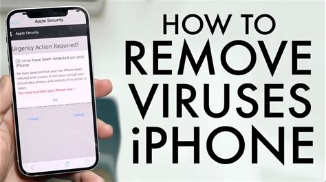 How do I clean my iPhone from viruses?