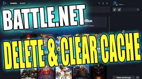 How do I clear my Battle.net cache?