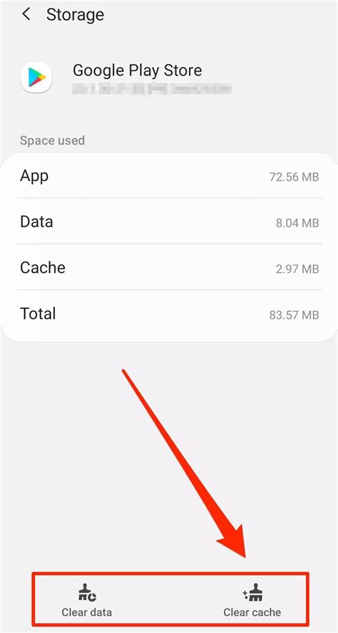 How do I clear my Google Play cache?