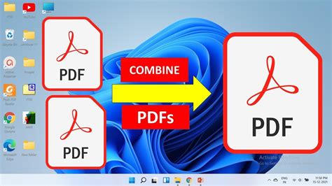 How do I combine PDF files in Windows 11?