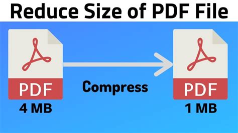 How do I compress a 100mb PDF to 10mb?