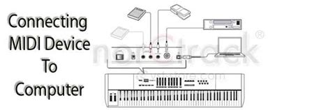 How do I connect MIDI to computer?