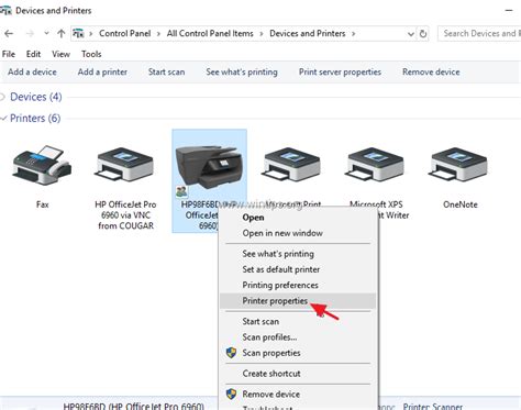 How do I connect a shared printer from Windows XP to Windows 10?