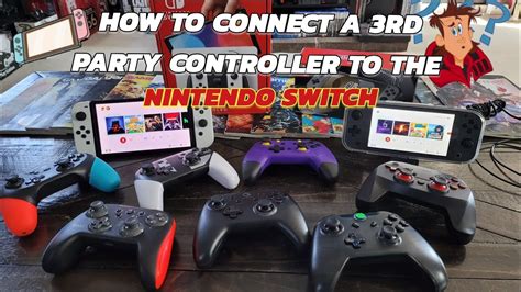 How do I connect a third party controller to a Switch?