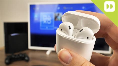 How do I connect my AirPods to my PS4 5?