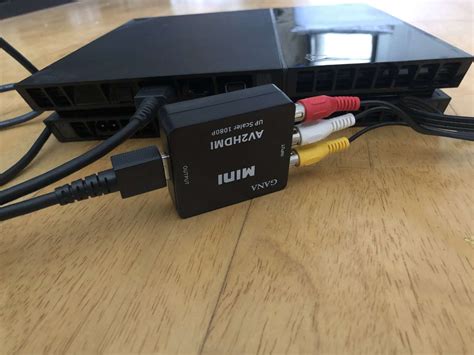How do I connect my PS1 to my HDMI TV?