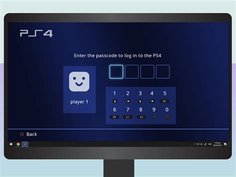 How do I connect my PS4 to my HP computer?