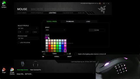 How do I connect my Razer Chroma to my computer?