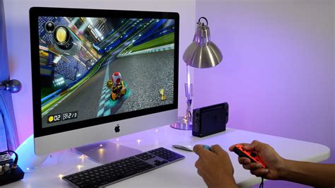 How do I connect my iMac to my gaming console?