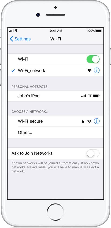 How do I connect my iphone to a hotel WiFi?