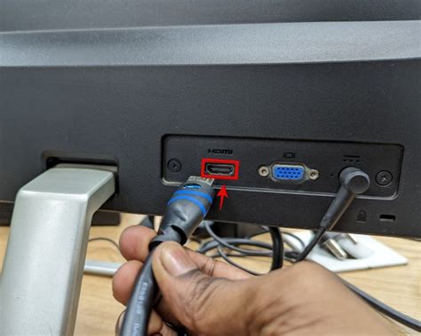 How do I connect my laptop to my monitor using HDMI?