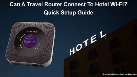 How do I connect to a hotel router?