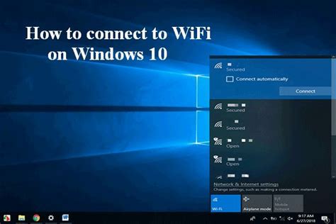 How do I connect to guest Wi-Fi on Windows 10?