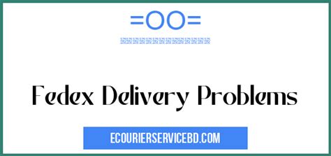 How do I contact FedEx about a delivery problem?