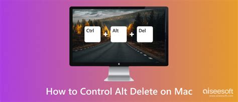 How do I control Alt Delete on Mac Windows?