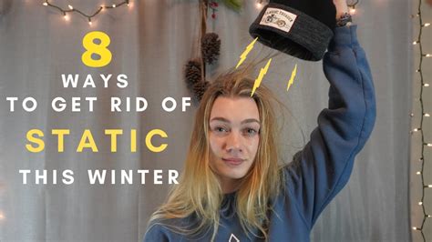 How do I control static hair in the winter?